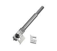 Professional Carpenter Adjustable Spades Drill Bits Set High Carbon Steel Wood Boring Tool Easy Adjust 15-45mm/22-75mm High Carbon Steel Cutter