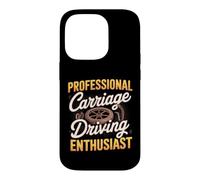 Professional Carriage Driving Enthusiast Horse Case for iPhone 14 Pro