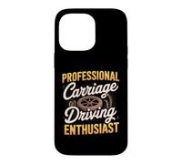 Professional Carriage Driving Enthusiast Horse Case for iPhone 14 Pro Max