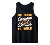 Professional Carriage Driving Enthusiast Horse Tank Top