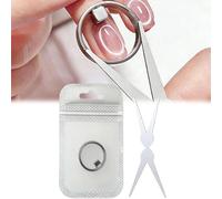 Professional Cat Eye Magnet for Nails Double Head French Tip Tool with Ring magnet and Scissor Plate for V Shape Smile Line Magnetic Nail Art DIY Manicure Kit