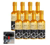 Professional Catalytic Converter & Fuel System Cleaner, Advanced Fuel Injector Catalytic System Cleaner Treatment, Complete Automotive Exhaust and Engine Cleaner Kit, ImprovesEfficiency (8 Bottles)