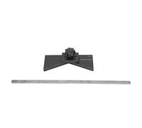 Professional Center Point Finder Precision Woodworking Aluminum Scriber Tool for Carpenters Metalworkers DIY Projects 330mm Anodized Measuring Ruler