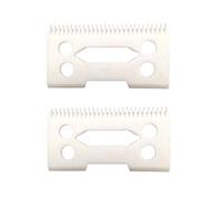 professional ceramic clipper blades 2 hole2-Hole Clipper ceramic Blade cutter,ceramic clipper replacement blades for Wahl Senior cordless Clipper, Wahl Magic clip, wahl sterling senior,2-Pack