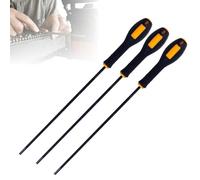 Professional Chainsaw File with Multiple Size Option 4.0mm 4.8mm 5.5mm for Efficient Sharpening of Gas Chainsaw Chains, for Chain Saw Polishing (3pcs)