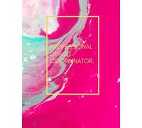 Professional Chaos Coordinator.: Beautiful Rose Pink Marble Notebook - Marble & Gold Journal | 120 Sketch Book Pages | 8.5 x 11 Inches Size| Marble ... - Journal, Notebook, Diary, Composition Book