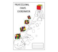 Professional Chaos Coordinator. Composition notebook.: Humorous notebook for office workers and students. Lined notebook.