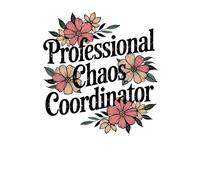 Professional Chaos Coordinator: lined notebook