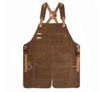 Professional Chef Apron Thick Canvas Material Wear Resistant - Multi Pocket Kitchen Apron for Cooking Baking(Camouflage)