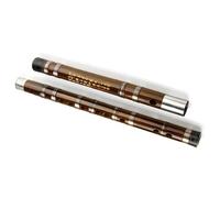 Professional Chinese Bass Bamboo Flute Musical Instrument With Two-way Connection Professional Performance To Bamboo Flute (Color : F)