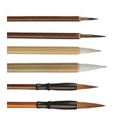 Professional Chinese Calligraphy Brush Set Watercolor Sumi Drawing Painting for Landscape Inks Painting Mixed Bristle Calligraphy Set