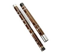 Professional Chinese Transverse Dizi Musicais Instrumentos Key Of CDEFG Key 6 Hole Bass Flute (Color : D)