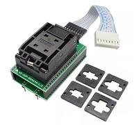 Professional Chip Programming Adapter BGA64P-1.0 BGA64 PC48 Solder Heating Resistant Test Burn Socket Board Chip Programming Adapter