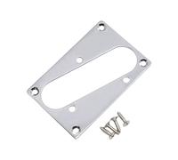 Professional chrome frame with 4 loosening set screws designed for professional metal pickup mount frame style bridge system