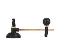 Professional Circular Glass Cutter with Suction Cup & 6 Tungsten Carbide Wheels, Adjustable 6-30cm Diameter Cutter for Glass, Ceramic Tile, Mirror, Mosaic & Stained Glass Cutting