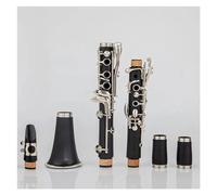 Professional Clarinet 17 Keys Falling Tune B Clarinet Bakelite Tube Body Nickel Silver Keys Clarinet With Storage Case