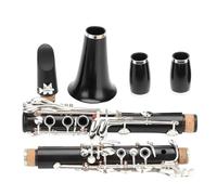 Professional Clarinet 18 Key Bb Tune Clarinet Composite Wood Pipe Body Copper-Nickel Keys Clarinet With Padded Box