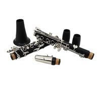 Professional Clarinet B-flat Single-key Clarinet Instrument Beginner Exam Nickel-plated Silver-plated Key Clarinet