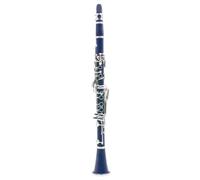 Professional Clarinet Bb 17 Nickel Key Deep Blue Clarinet For Beginners Include Musical Instruments Accessories