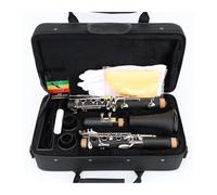 Professional Clarinet Bb Professional Clarinet 17 Key Hard Rubber Pipe Material Clarinete Instrument(H-1)