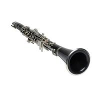 Professional Clarinet Beginner Bakelite Clarinet Imitation Wood Bb Matte 17-key Nickel-plated Clarinet
