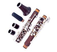 Professional Clarinet C 17 Key Silver Plated MC69 Clarinet Outfit
