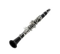 Professional Clarinet Clarinet B Flat Clarinet/Synthetic Wood Ebony Bakelite Black Wind Instrument Beginner Exam(Resin)