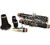Professional Clarinet Ebonite Wood Nickel Plated Keys with Barrels Reed accessories Nice sound Durable case,ckey-clarinet