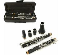 Professional Clarinet Ebonite Wood Nickel Plated Keys with Barrels Reed accessories Nice sound Durable case,gkey-clarinet