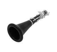 Professional Clarinet Ebony Clarinet B Flat 17 Keys White Copper Keys Ebony Clarinet