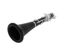Professional Clarinet Ebony Clarinet Black Wind Instrument B Flat 17 Keys White Copper Keys