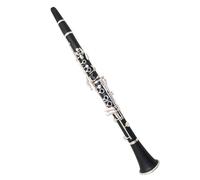 Professional Clarinet Instrument B Flat 17 White Copper Keys Synthetic Wood Body Clarinet Musical Instruments