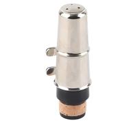 Professional Clarinet Mouthpiece Kit Sturdy And Durable With Ligature And Plastic Cap Portable Black Clarinet Accessory For Beginners And Students ABS Metal And Solid Wood