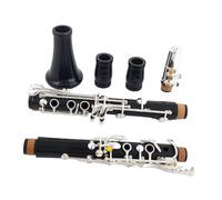 Professional Clarinet Professional Ebony Clarinet A Tune 17 Key Silver Plated Copper