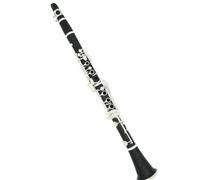 Professional Clarinet Single Clarinet Instrument Clarinet 17 Keys Two Sections Silver-plated Keys Beginner Exam Performance