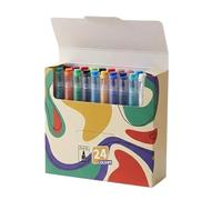 Professional Classroom Art Markers Set Creative Acrylic Smudges Proof Inks with Carry Case for Artists Educators Acrylic Set