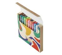 Professional Classroom Art Markers Set Creative Acrylic Smudges Proof Inks with Carry Case for Artists Educators Acrylic Set