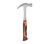 Professional Claw Hammer High Carbon Steel Nail Remover with Extended Neck Multi Purpose Electrician Carpenter Hammer for Construction Woodworking (0.35KG)