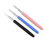 Professional Clay Modeling Tool with Firm Grips Handle Set of 3 for Fine Detail Work & Soft Texturing Sculpting Sculpting Tool