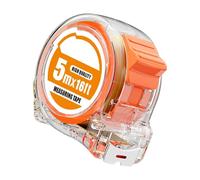 Professional Clear PC Tape Measure Stainless Steel Double Scale 300/500/750/1000cm for Construction Crafting Proof Tape Measure