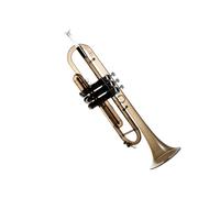 Professional Clear Plastic Trumpet In C Tune With PU Leather Carrying Case And Mouthpiece Professional Trumpet