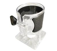 Professional clear router base improves woodworking enthusiasts perspective and precision. Detailed wood project Easy installation