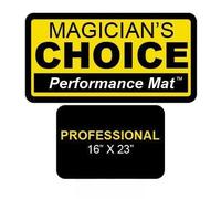 Professional Close-Up Mat (BLACK - 16x23) by Ronjo, Magic Trick, No Skill Required