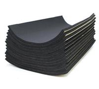 Professional Closed Cell Foam Sound Deadening Sheets, Black, Self-Adhesive, 300x500mm, 10mm Thick, Waterproof, Fire Retardant, 10 Pack for Van Insulation