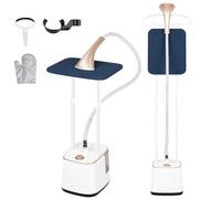 Professional Clothes Steamer, Vertical and Horizontal Garment Steamer, 2000W Steamer Upright with 45g/min Flow, Fast Heating Steamer Clothing Fabric, Removes Creases Wrinkles, 2.7L Tank 10 Steam