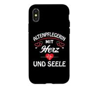 Professional clothing for geriatric nurse nursing assistant Case for iPhone X/XS