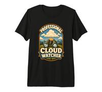 Professional Cloud Watcher Nature Humor Premium T-Shirt