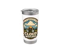 Professional Cloud Watcher Nature Humor Stainless Steel Insulated Tumbler