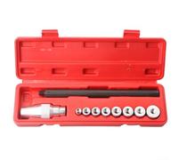 Professional Clutch Alignment Tool Kit with 8 Collectors for Single Disc Clutch Calibration Including Convenient Storage Case