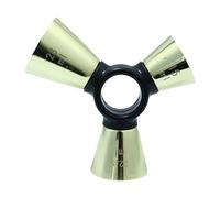 Professional Cocktail Jigger - 3 Way Precision Measuring Cup, Stainless Steel Ergonomic Pourer, Multi-Volume Bartending Tool, Beverage Service Management Accessory, Category